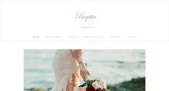 Desktop Screenshot of bridal.begitta.com