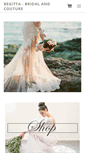 Mobile Screenshot of bridal.begitta.com